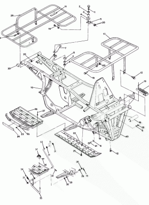 Frame Assembly with Racks Updated 5 / 90 (4917731773003A)