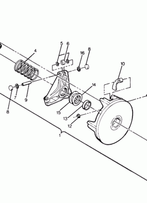 Drive Clutch Assembly (4918541854029A)