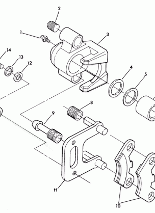 Front Brake Assembly (4918541854034A)