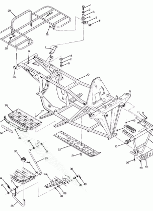 Frame Assembly with Racks (4917711771003A)