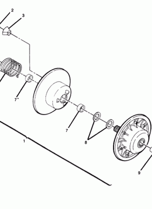 Driven Clutch Assembly (4917741774031A)