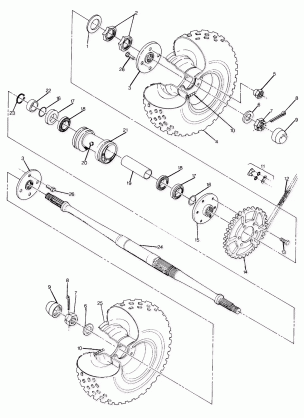 Rear Wheel Drive Assembly (4917741774021A)