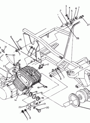 Engine Mounting (4917741774006A)