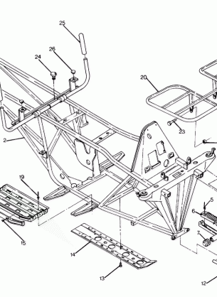 Frame Assembly with Racks (4917741774003A)