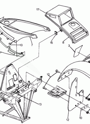 Front Cab Assembly Updated 5 / 90 (4917741774001A)