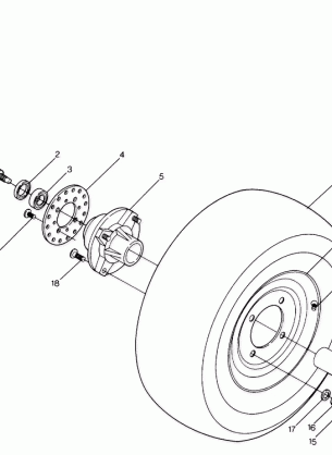 Front Wheel Assembly (4917741774017A)