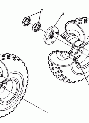 Middle Wheel Assembly (4917741774020A)