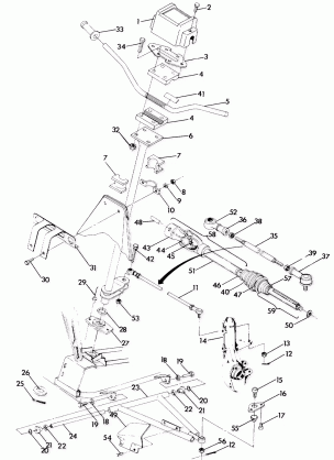 Steering Assembly 4x4 -- Updated 4 / 89 (49173717370015)