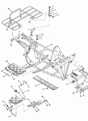 Frame Assembly with Racks (4916331633003A)