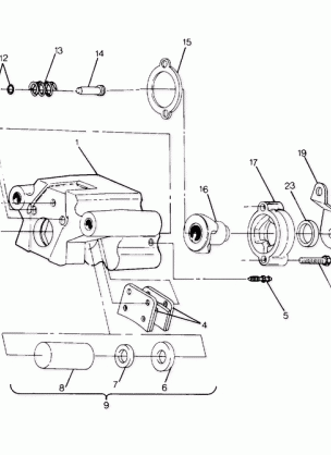 Rear Brake Assembly 4x6-Updated 4 / 89 (49173717370035)