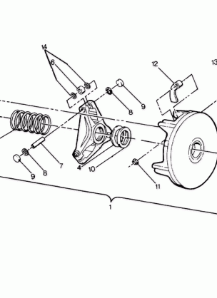 Drive Clutch Assembly (4916361636028A)