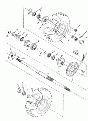 Rear Wheel Drive Assembly (4916361636021A)