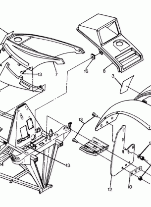 Front Cab Assembly (4916361636001A)