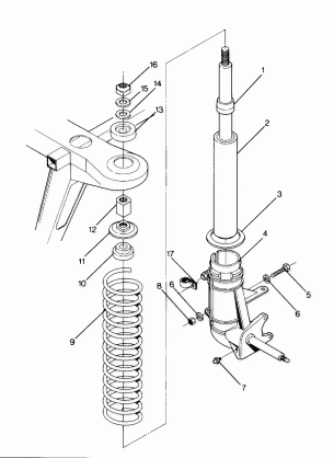 Front Strut Assembly (4916361636010A)