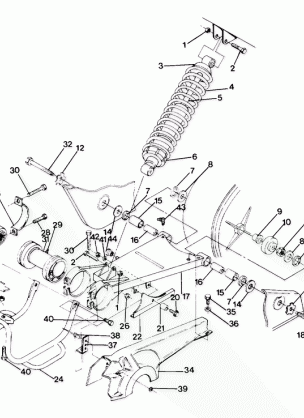 Swing Arm Weldment (Middle) 4X6--Updated 4 / 89 (49173717370026)