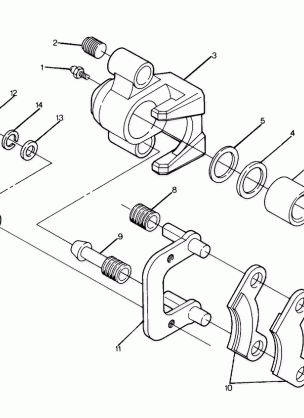 Middle Axle Brake Assembly (4916361636019A)