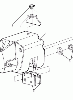 Rear Brake Assembly (4915951595035A)