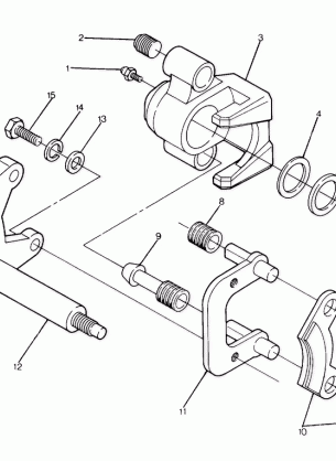 Front Brake Assembly (4915951595018A)