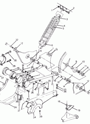 Swing Arm Weldment (Middle) (4915951595026A)