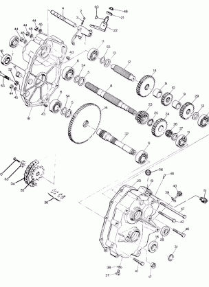 Gearcase Assembly (4915951595029A)