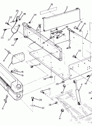 Utility Dump Box Assembly (4915951595013A)