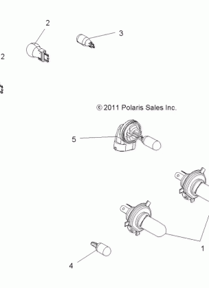 ELECTRICAL BULBS - A15SEB57CA / CJ / SEC57CJ / CA (49ATVBULBS12SP500F)