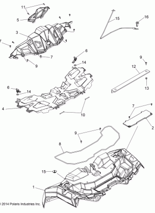 BODY HOOD AND FRONT BODY WORK - A15DAA32EA / EJ (49ATVCAB15325E)