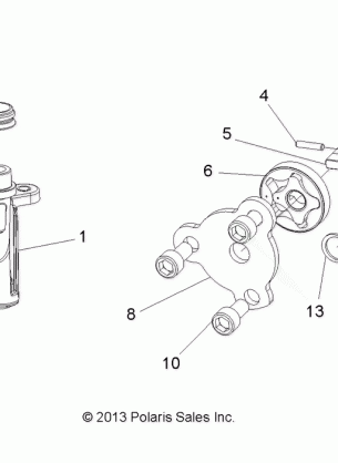 ENGINE OIL PUMP - A15DAA32EA / EJ (49ATVOILPUMP14SP325)