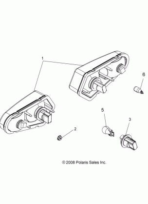 ELECTRICAL TAILLAMPS - A15DAA32EA / EJ (49ATVTAILLAMPS14ACEE)