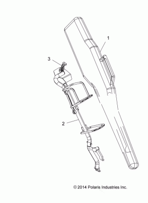 BODY GUN BOOT - A15SHD57AC (49ATVGUNBOOT15570SP)