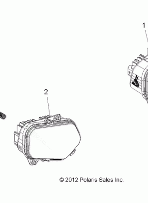 ELECTRICAL HEADLIGHTS - A15SVE95HW (49ATVHEADLIGHT13SCRAM850)