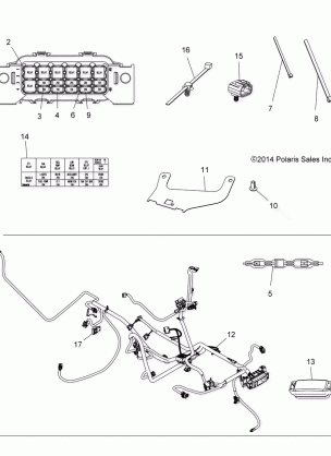 ELECTRICAL HARNESS - A15SYE85HS (49ATVHARNESS15850TRG)