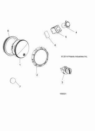 ELECTRICAL DASH INSTRUMENTS AND SWITCHES - A15DAH57EJ (100031)