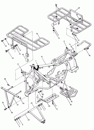 Frame Assembly with Racks (4914771477003A)