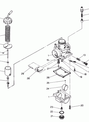 Carburetor Assembly (4914761476041A)