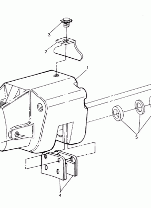 Rear Brake Assembly 1988 Trail Boss Update-4 / 14 / 88 (4914891489030A)