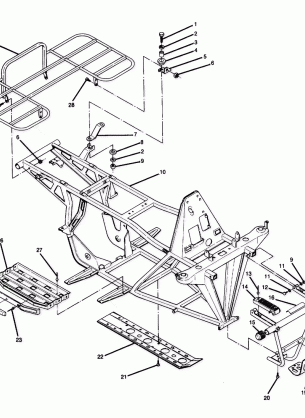 Frame Assembly with Racks (4914781478003A)