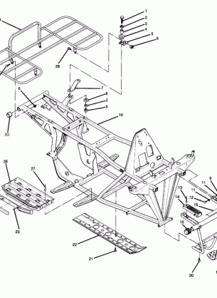 Frame Assembly with Racks (4914891489003A)