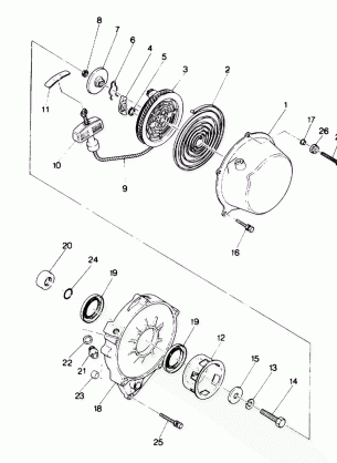 Recoil Starter Assembly (4913501350036A)