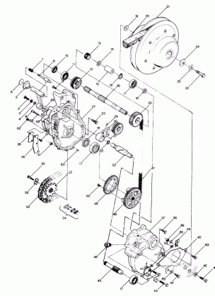 Gearcase Assembly (4913491349025A)