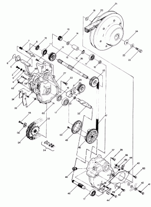 Gearcase Assembly (4913501350025A)