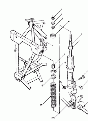 Strut Assembly (4913501350008A)