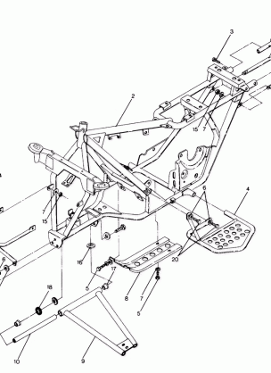 Frame Assembly With Racks (4913501350003A)