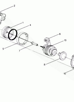 Brake Caliper Assembly (4913501350030A)