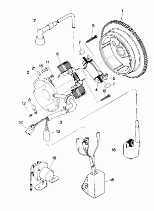 Magneto Assembly (4913501350035A)