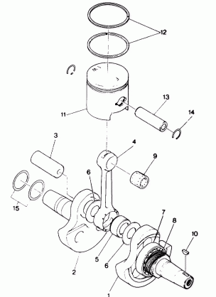 Crankshaft and Piston Assembly (4913521352039A)