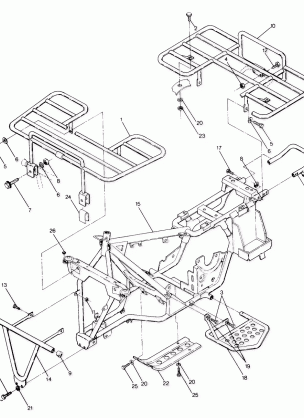 Frame Assembly with Racks (4913521352003A)