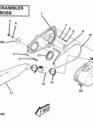 Clutch Cover Assembly. (4911991199034A)