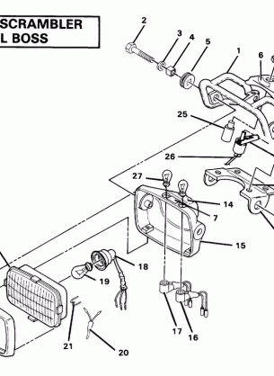 Head Light Assembly. (4911991199011A)