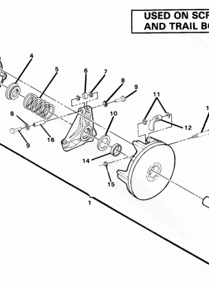 Drive Clutch Assembly. (4910981098035A)